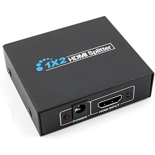 Generic - HDMI Splitter Full HD 1080P 1 In 2 Out for HDTV DVD PS3 PS4