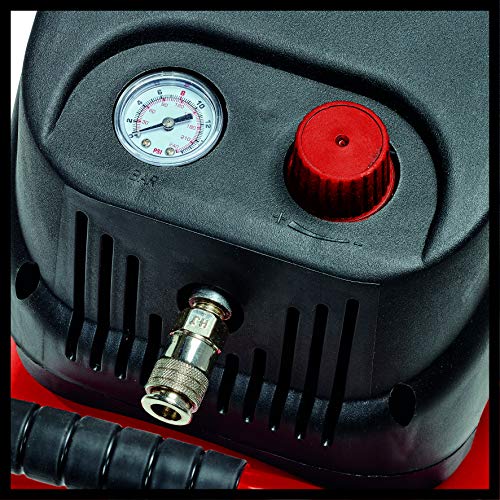 Einhell - Compressor TC-AC 200/24/8 OF, 1200 W, Max. 8 Bar, Oil-Free