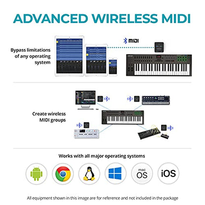 CME - WIDI Uhost Bluetooth USB MIDI Interface for Class Compliant Instruments