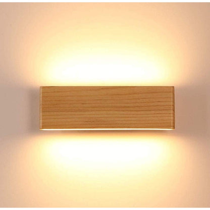 Martll - Wood LED Wall Light for Living Room, Bedroom, Corridor