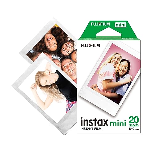 Fujifilm - Instax Mini Instant Film Twin Pack (White)