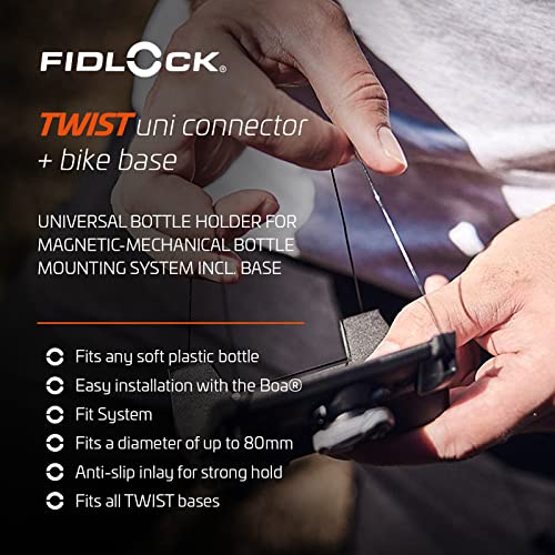 FIDLOCK - Uni Connector + Bike Base Universal Water Bottle Holder