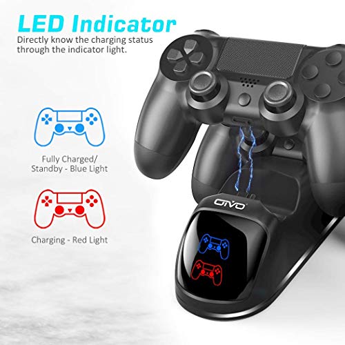 OIVO - PS4 Controller Charger Dock Station for DualShock 4