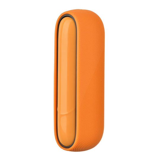 Szaerfa - Protective Case+Side Cover For Iqos 3.0 Duo, Silicone Shell Holder (Orange)