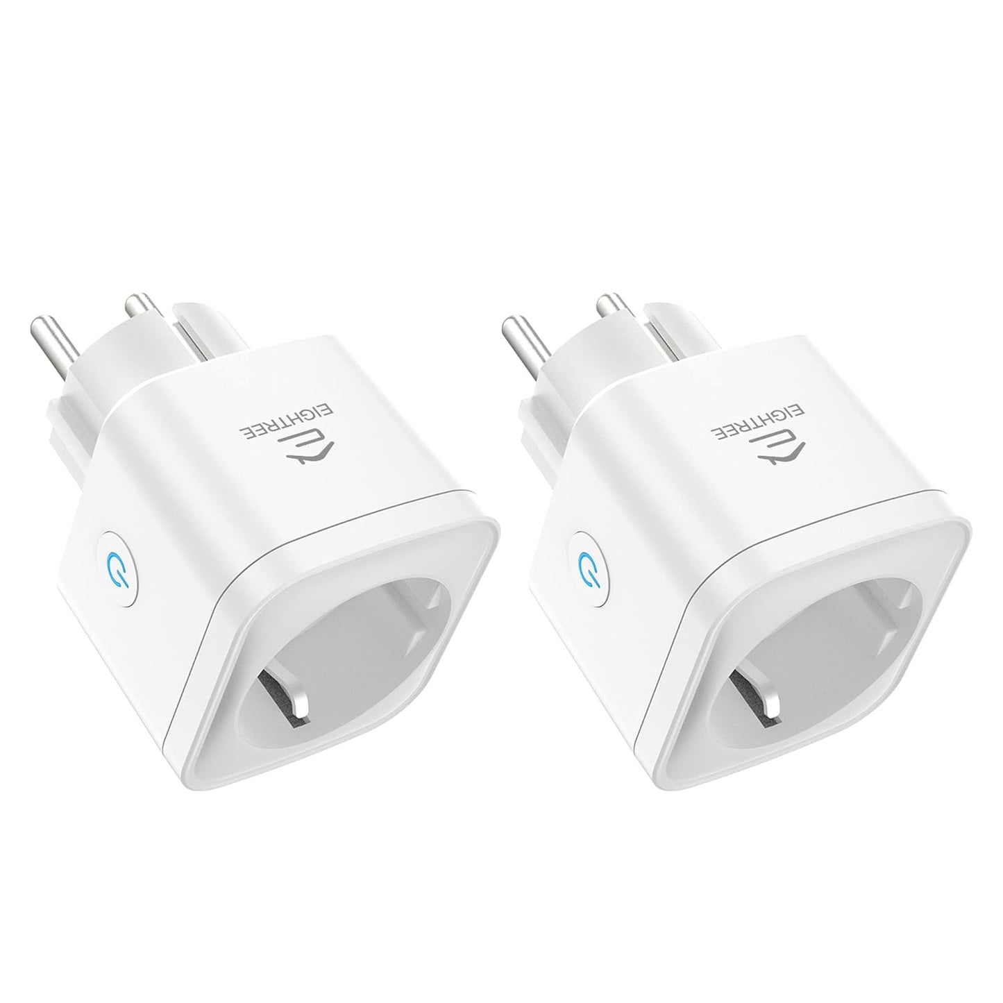 Eightree - Smart WiFi Socket Pack of 2, Alexa & Google Home Compatible