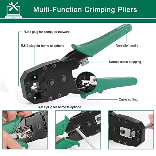 SIBO® - NS-468 Multi-Function Network Cable Tester Tool Kit