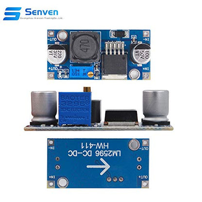 Senvenelec - 10 Pack LM2596S DC to DC Voltage Regulator Buck Converter Module