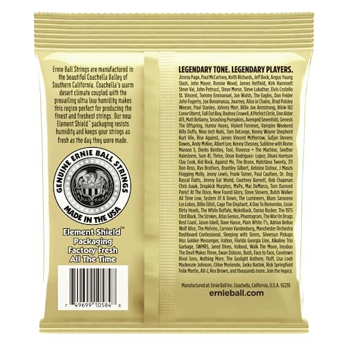 Ernie Ball - Earthwood Custom Medium 80/20 Bronze Acoustic Guitar Strings