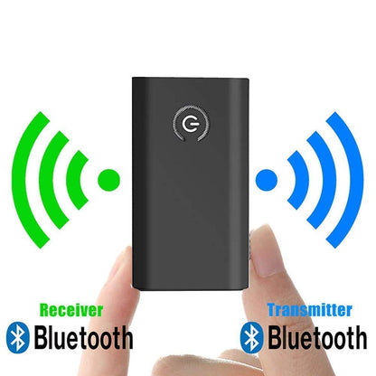 Jiusenhui - Bluetooth 5.0 Transmitter Receiver 2-In-1 Wireless Audio Adapter