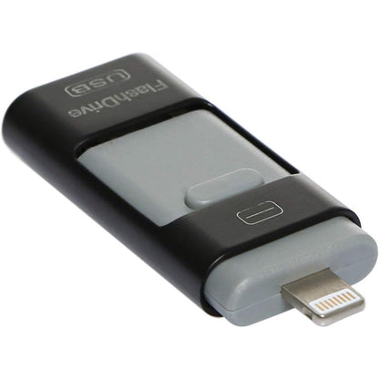 Other - 64 GB USB Flash Drive Dual Storage for iOS and PC, Black