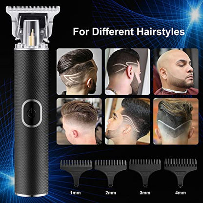 GroomPro - Professional Wireless Hair Trimmer with USB Quick Charge