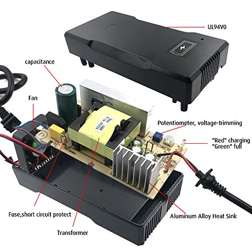 YZPOWER - 54.6V 4A Power Adapter for Electric Bike and Scooter Charger