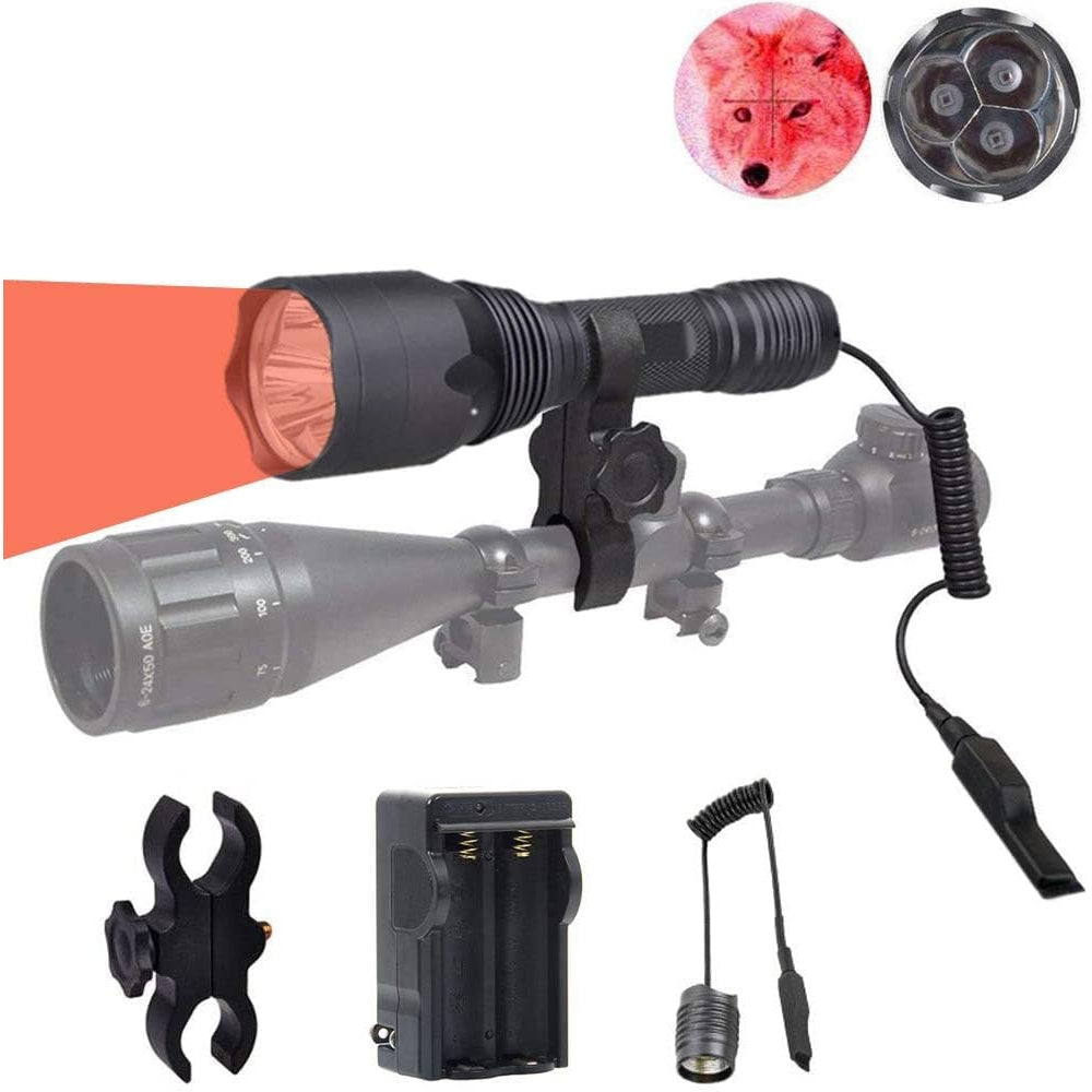 Windfire - S10 Predator Varmint Light Kit, 300 Yards 650 Lumen Tactical Flashlight