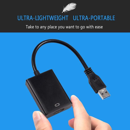 Chiltina - USB 3.0 to HDMI Multi-Display Adapter for PC/Laptop