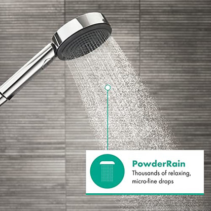 Hansgrohe - Pulsify S EcoSmart+ Water Saving Shower Head, Chrome, 24121000