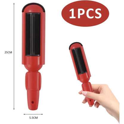 Pflypf - Pet Hair Removal Roller for Dogs and Cats (Red)