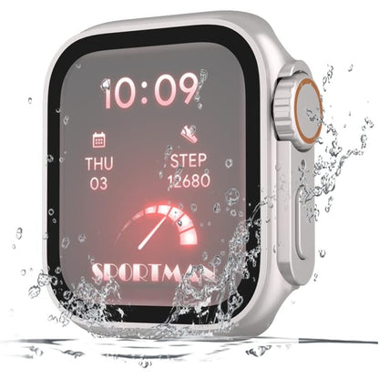 Yrzper - Waterproof Case for Apple Watch Series 9-4 SE/SE2 40-45mm Starlight