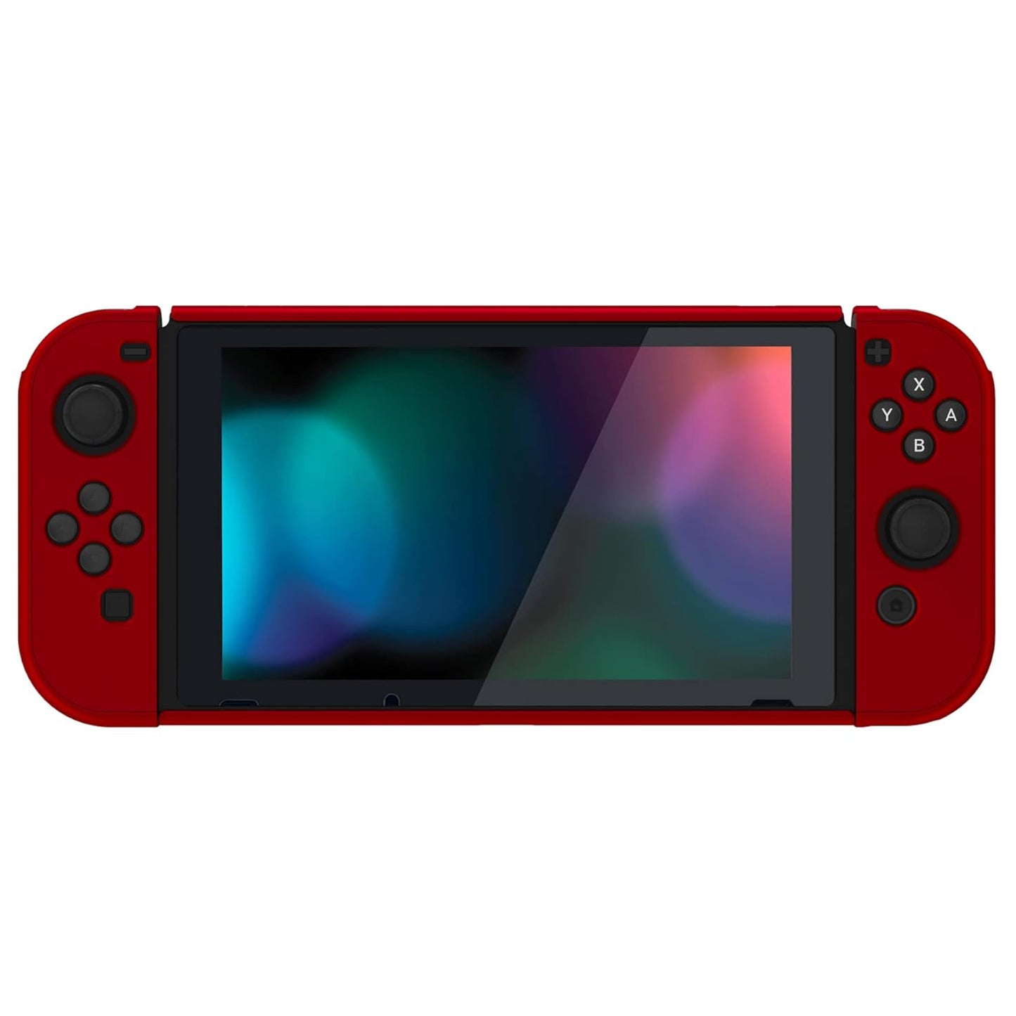 Playvital - Dockable Ergonomic Case For Nintendo Switch - Scarlet Red