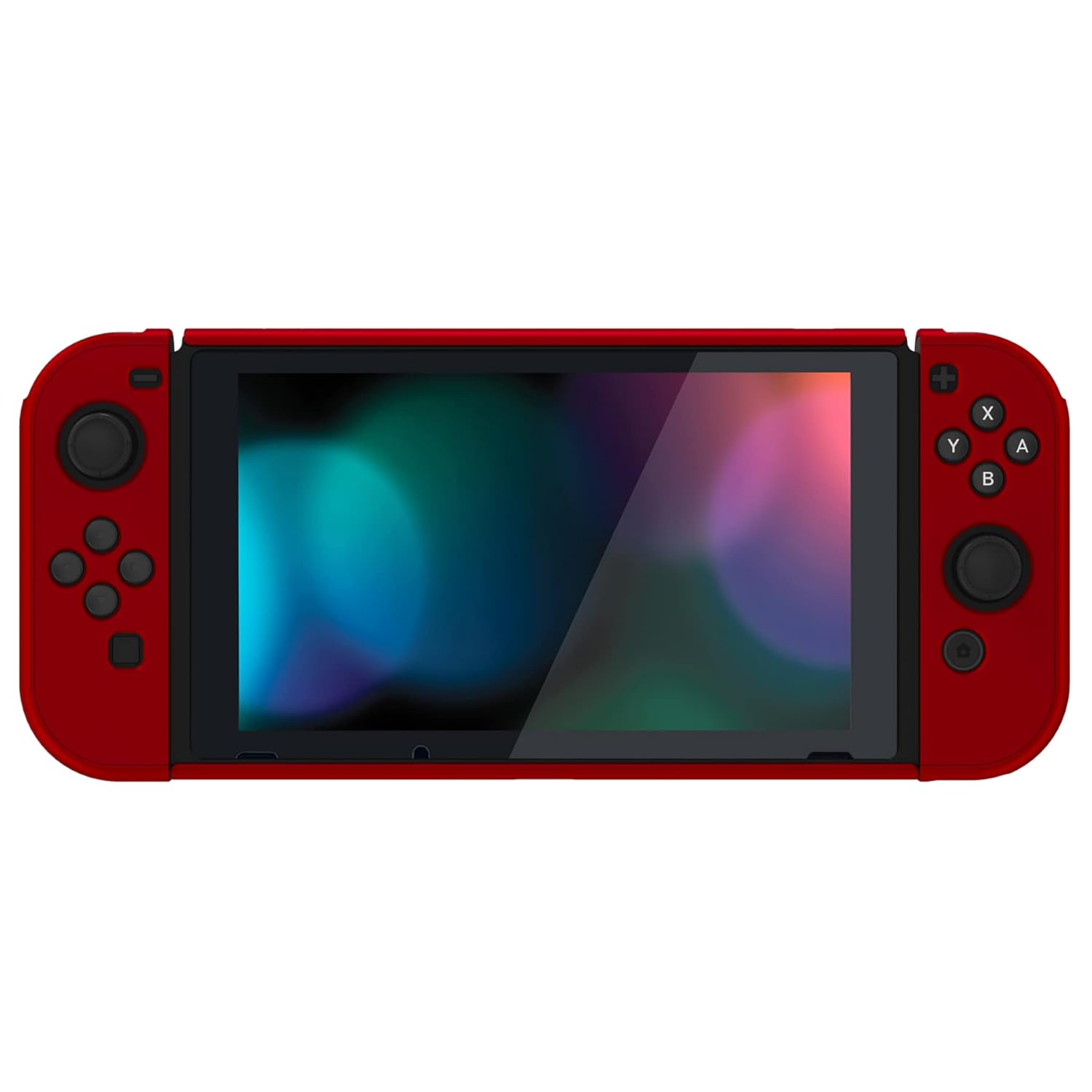 Playvital - Dockable Ergonomic Case For Nintendo Switch - Scarlet Red