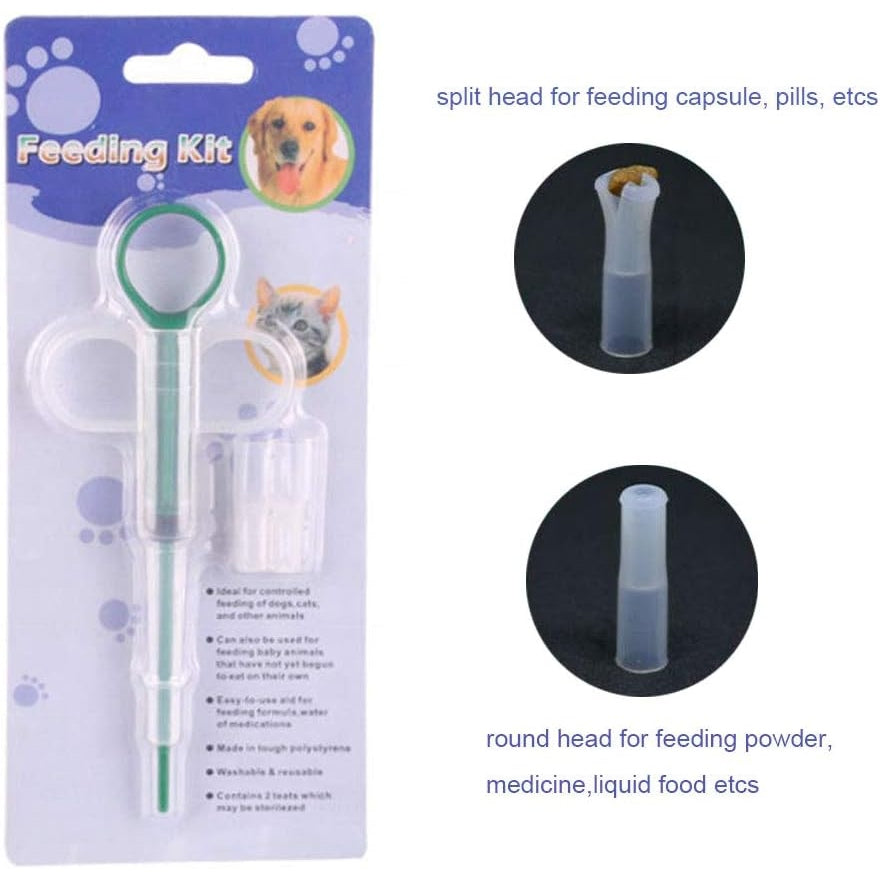 E-Leader - Ecare Oral Syringe & Medicine Dropper for Pets - 2 Pack