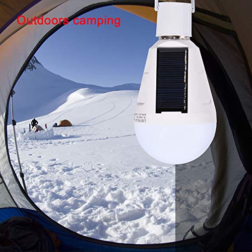 Solar - 7W LED Solar Light Bulbs With Hanging Hook For Emergency Use