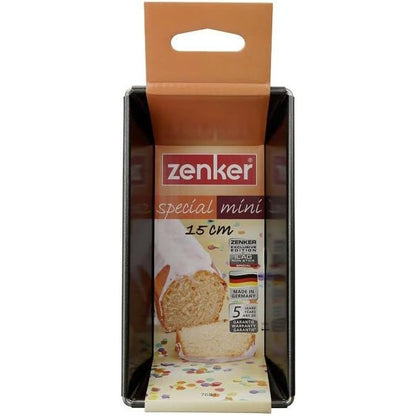 Zenker - Special Mini Baking Tin, Black, 16 Cm X 8.5 Cm X 5 Cm