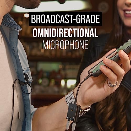 Rode - SmartLav+ Lavalier Microphone for Smartphones, Black