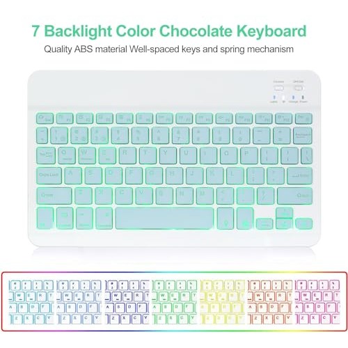 Xiaomi - Keyboard Case with 7-Color Backlit Wireless Keyboard for Redmi Pad Pro 12.1"