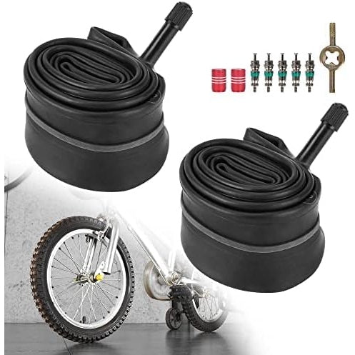 Rutu - 16 Inch Bike Tubes With 32Mm Schrader Valve & Accessories