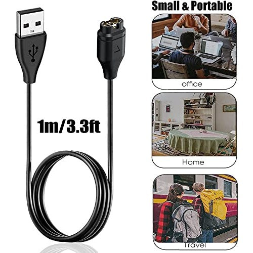 ankSONline - Magnetic USB Charging Cable for Garmin Vivoactive 3