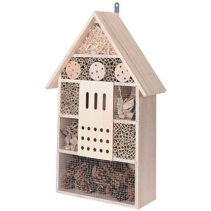 Murago - XXL Insect Hotel 50cm Wood Bee House Nistkasten Ready Assembled