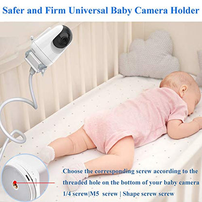 Derebir - 33 Inch Baby Camera Mount Universal Monitor Stand for Crib Nursery