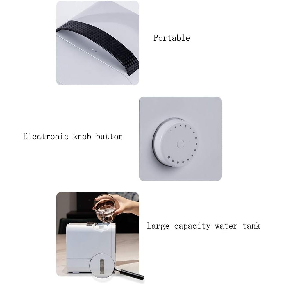 Samnuerly - Portable Air Conditioner Fan, Mini Evaporative Cooler, 4000mAh Power Bank