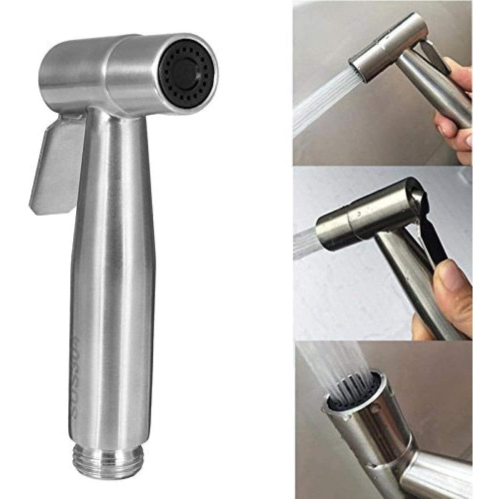 Acompanha - Portable Bidet Sprayer Kit Stainless Steel 304