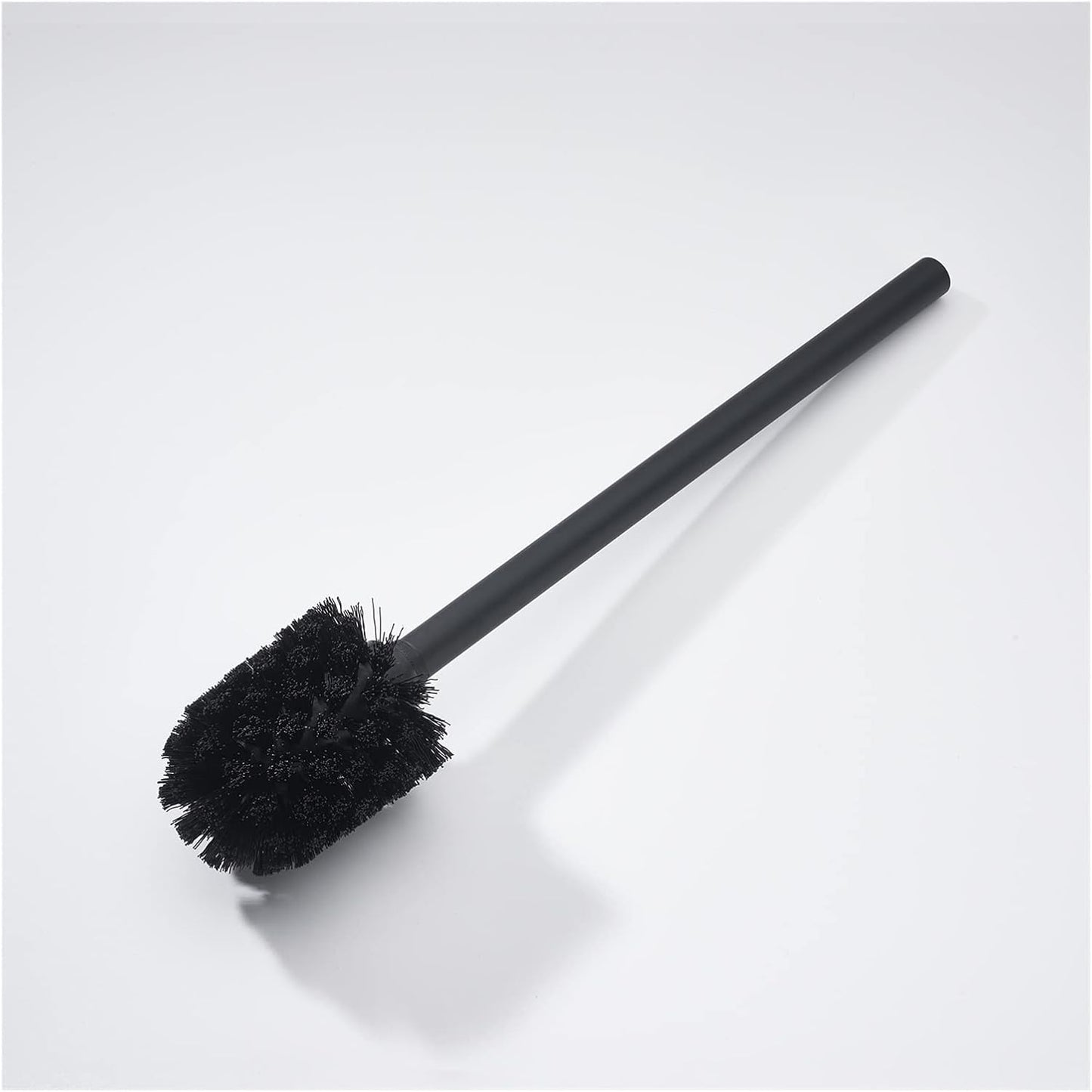 Ifgsiwrijikwjjea - Stainless Steel Matt Black Toilet Brush With Holder