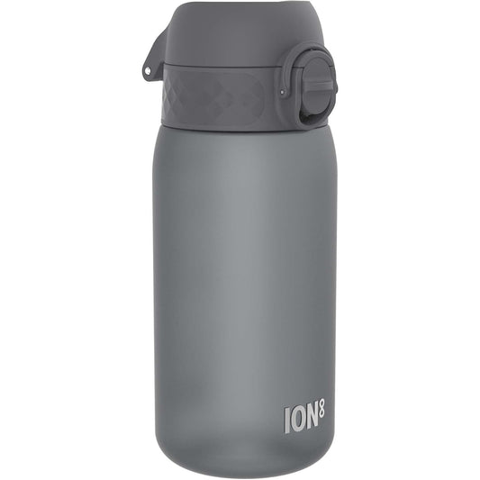 Ion8 - Leak Proof Small Water Bottle, 350ml, BPA Free, Grey