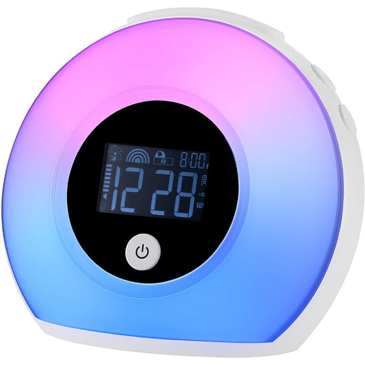 Syllable - Children's Light Alarm Clock With Bluetooth Speaker And LED Lamp