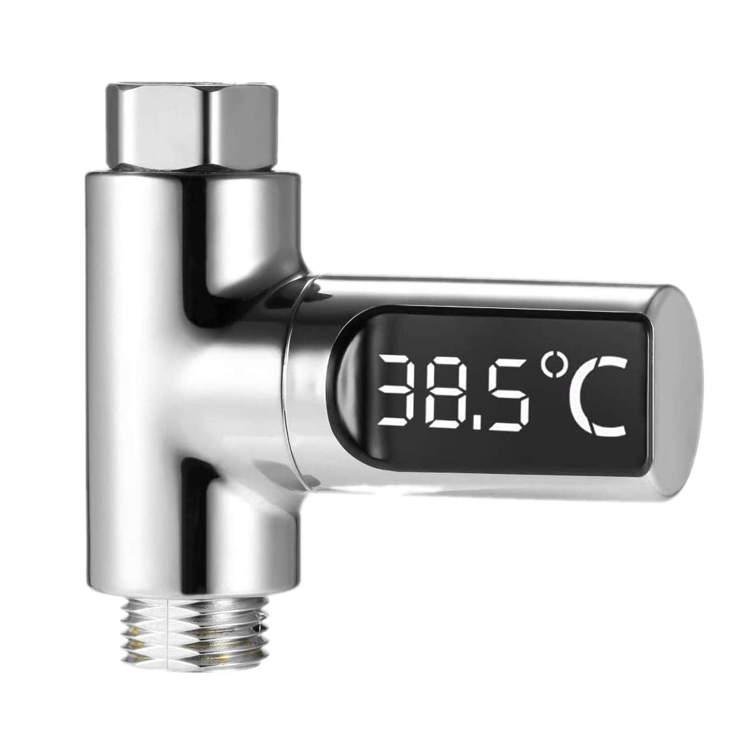 Xlkj - Led Digital Bath Thermometer With 360° Rotating Screen