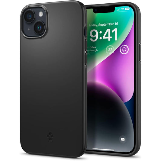 Spigen - Thin Fit iPhone 14 Case (2022) - Black