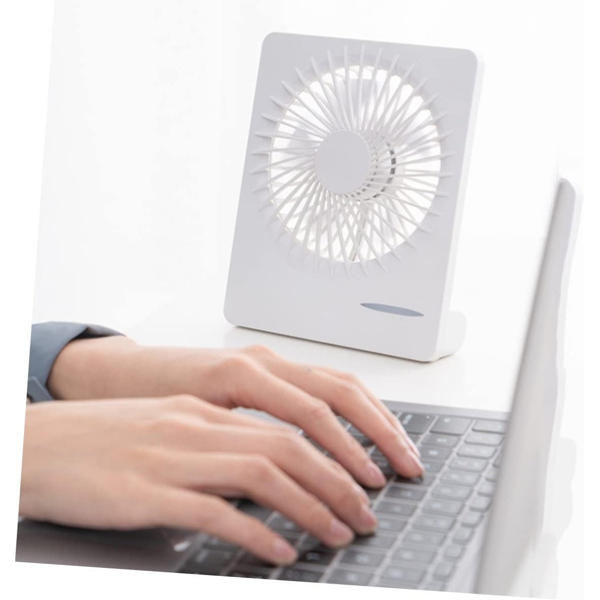 Veemoon - Rechargeable USB Desk Fan for Home and Office