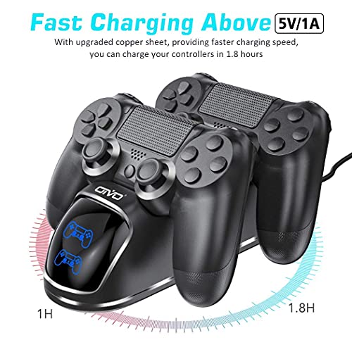 OIVO - PS4 Controller Charger Dock Station for DualShock 4