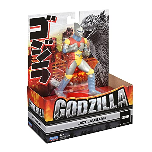 Playmates - TOHO Classic 6.5" Godzilla Jet Jaguar Figure, Detailed Collectible