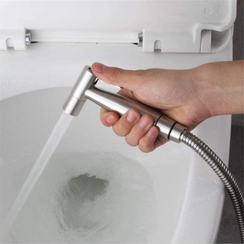 Acompanha - Portable Bidet Sprayer Kit Stainless Steel 304