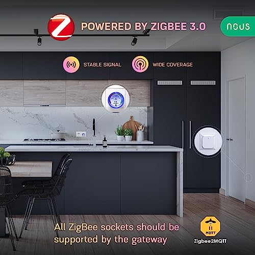 NOUS - A1Z ZigBee Smart Plug with Power Meter, Timer & Remote Control