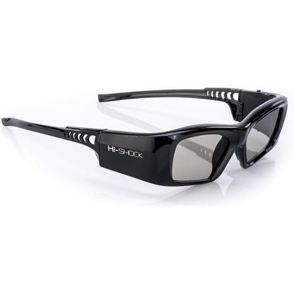 Hi-Shock - Bt Pro Black Diamond 3D Glasses For Sony, Samsung, Panasonic, LG