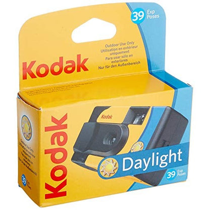 Kodak - SUC Daylight 39 800ISO Disposable Analog Camera - Yellow/Blue