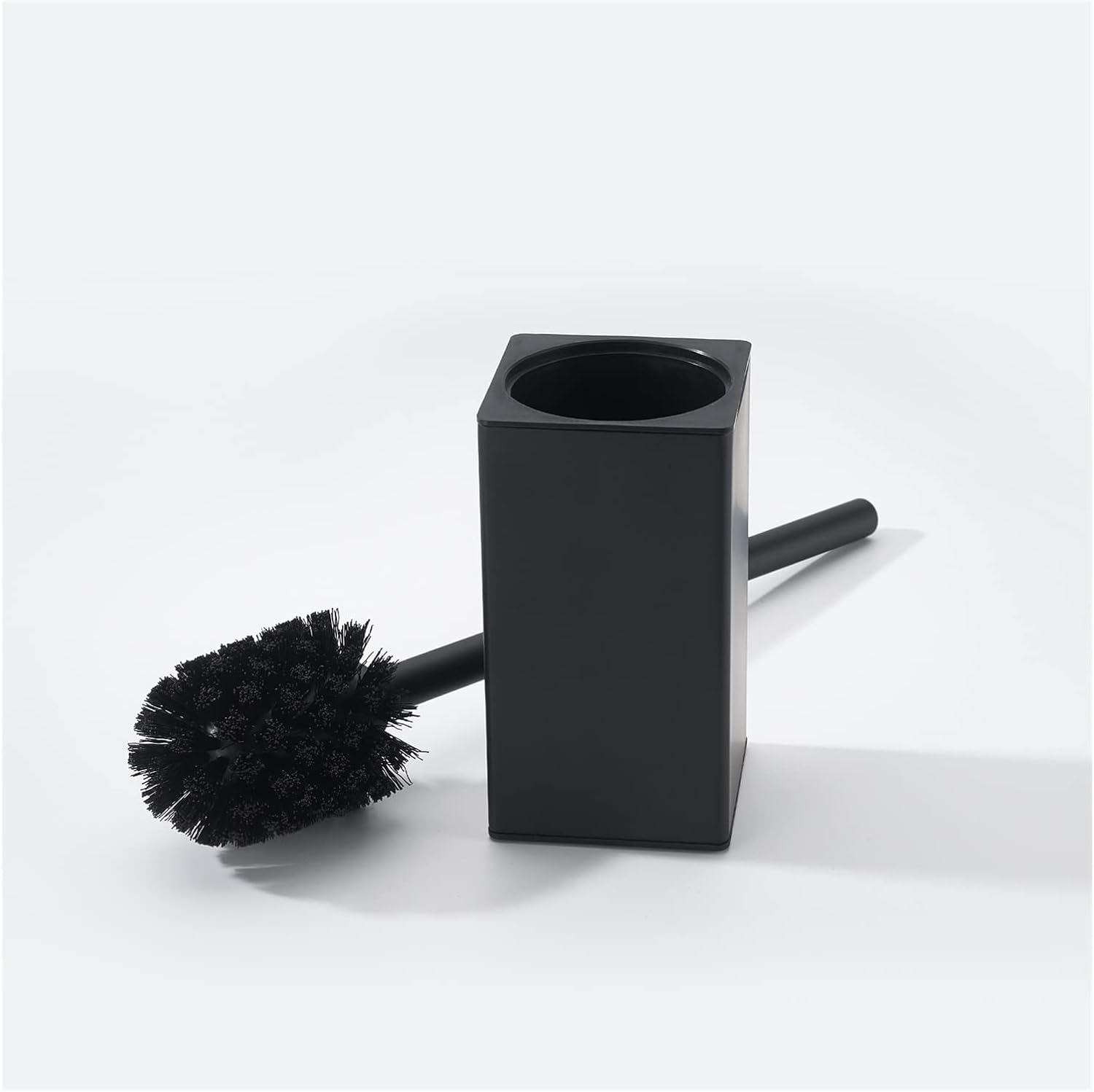 Ifgsiwrijikwjjea - Stainless Steel Matt Black Toilet Brush With Holder