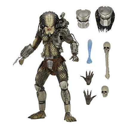 Relive the thrill of the original 1987 Predator film with this officially licensed 7" Jungle Hunter action figure. Includes multiple accessories and features enhanced articulation.