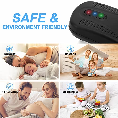 Zonpor - Ultrasonic Pest Repeller, 3-in-1 Indoor Plug-In for Rodents & Insects