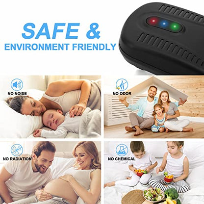 Zonpor - Ultrasonic Pest Repeller, 3-in-1 Indoor Plug-In for Rodents & Insects